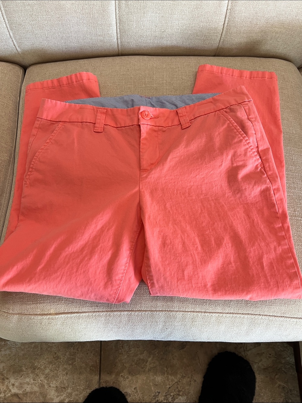 Women's Coral Cotton Pants Stylus Brand Size 8